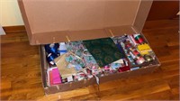 Large Box of Crafting/Gift Wrapping Items