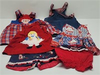 Raggedy Ann Girl Toddler Clothes