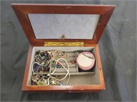 JEWELRY BOX AND CONTENTS