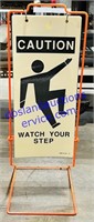 Caution/Chemical Spill Sign (29 x 12)