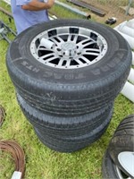 174) 4 Motorsport Hercules HTS wheels 265/70R17