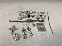 Possibly Sterling Silver Jewelry