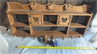 Large Wood Knick Knack Shelf