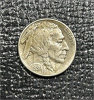 1924-S US Buffalo Nickel *KEY DATE