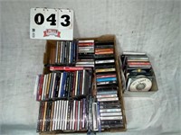 CD's and cassettes