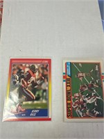 Jerry Rice, Joe Montana card lot