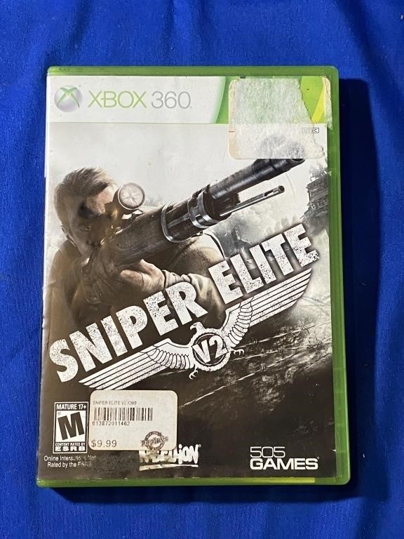 Xbox 360  Sniper Elite Game