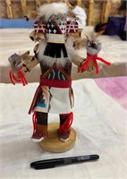 Vintage Kachina Warrior Doll