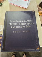 First Quarters of the United States Collectors Map