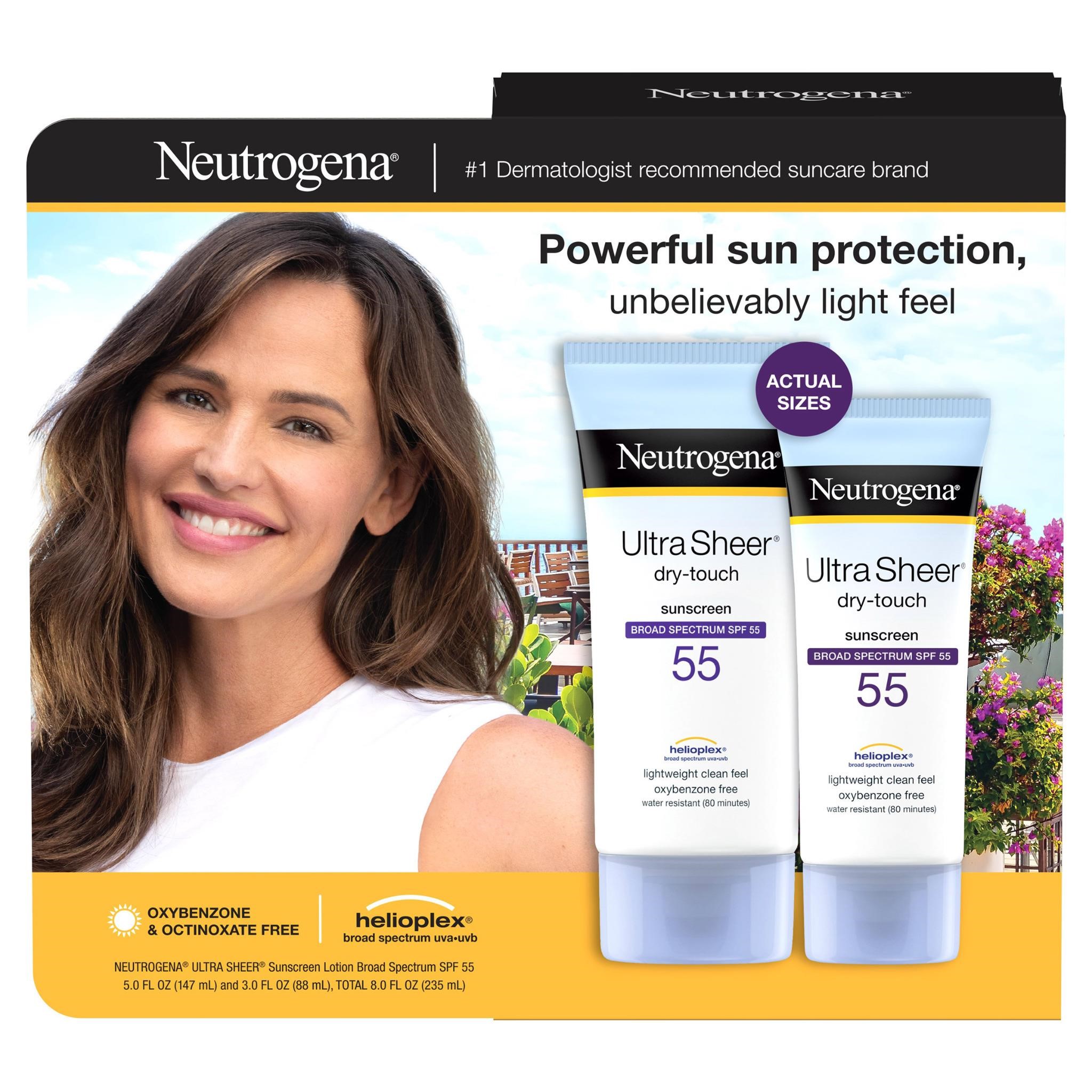 Neutrogena Sunscreen SPF 55  5 + 3 fl oz