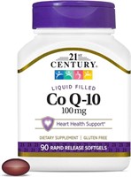 5 pk  21st Century Co Q10 100 mg Softgels