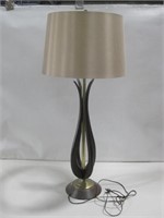 35" MCM Table Lamp Powers On