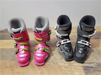 Kids 2 pair of Snow Board Boots