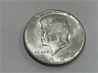 90% Silver 1964  BU Kennedy Half Dollar