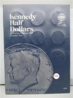 Complete Kennedy Half Dollar Album from 1986 to