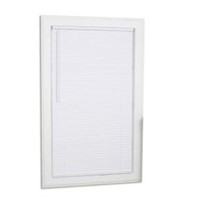 Project Source Cordless White Mini Blind $25