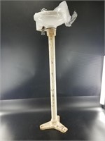 Old drinking fountain with stand, unused with orig
