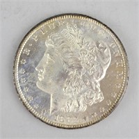 1883-CC 90% Silver Morgan Dollar.