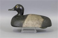 Floyd Crooks, Bluebill Drake Duck Decoy,