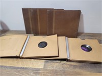 Vintage  Folders with Record's