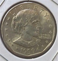 1999 P. Susan b. Anthony dollar