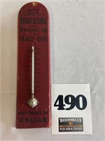 City Drug Store Themometer