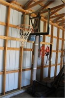 Adjustable Fiberglass Basketball Hoop