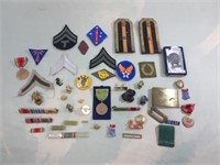 Vintage Women's Military Medals, Patches &