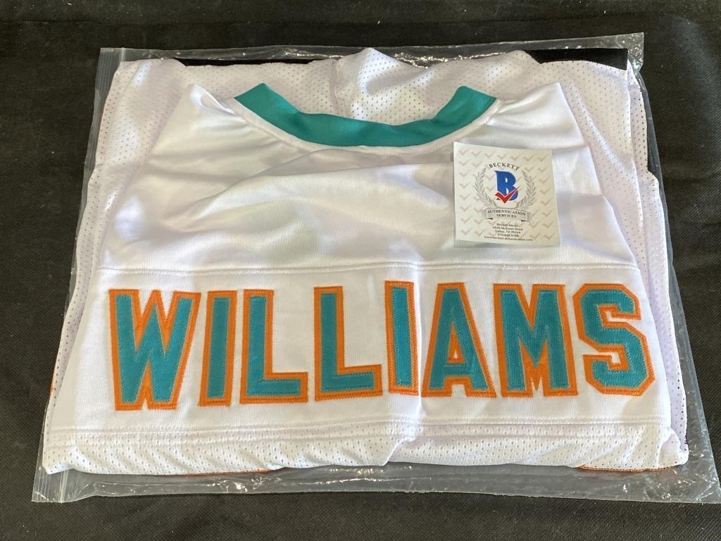 Signed Ricky Williams Miami Dolphin Jersey w/ COA