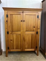 Modern Pine Cabinet w/shelves