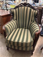Vintage Reupholstered Side Chair