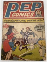 (NO) Pep Comics #53 1945 Golden Age Comic Book