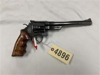 SMITH AND WESSON MODEL 29-3 44 MAGNUM WOODEN HAND