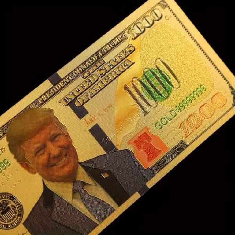 Donald Trump Collectors Bank Note NEW **