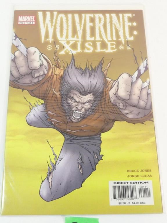 # 1 Wolverine Xisle comic