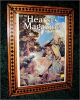 15.5" x 11.5" Hearst's magazine cover print, July