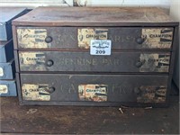 Genuine Parts drawer and contents
