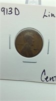 1913D Lincoln Cent