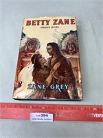 Betty Zane - Zane Grey Vintage Book - Nice!!