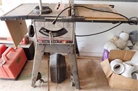 CRAFTSMAN 10" TABLE SAW & ROUTER W/CASE