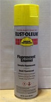 RUST Oleum Fluorescent Enamel Spray Paint 14 Oz