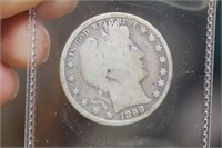 1899 Barber Silver Half Dollar