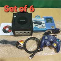 Set of 6, Game Cube, AC Adapter, HD Video Converte