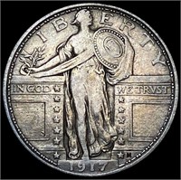 1917 Standing Liberty Quarter NEARLY UNCIRCULATED