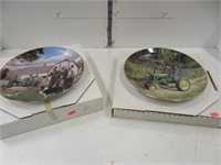 2 John Deere plates