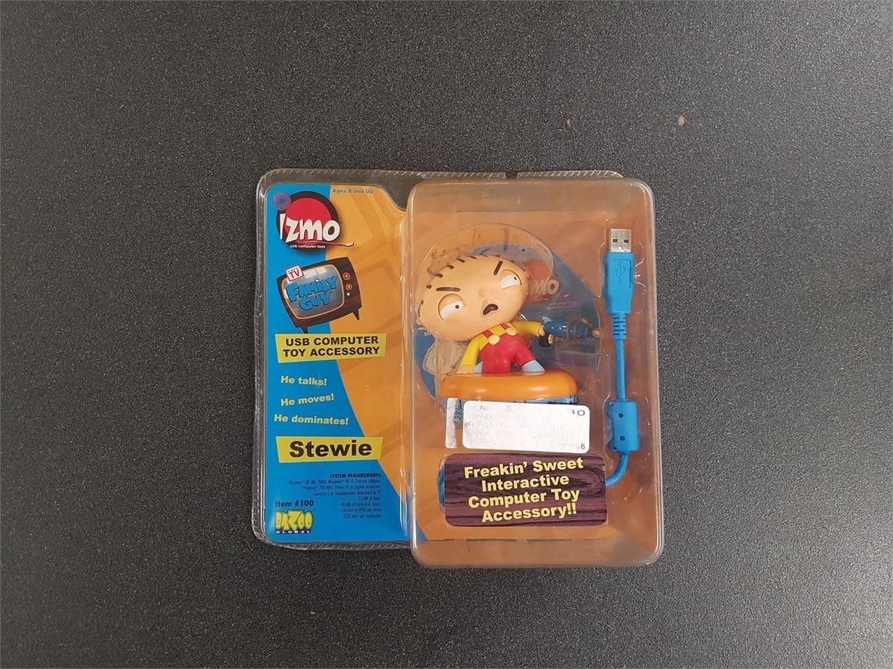 Vintage Stewie Family Guy USB Interactive Toy