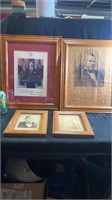 Presidential framed pieces & other