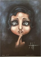 Angelina Wrona "Hush" 16/100 LE Giclee