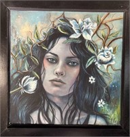 Ingrid Tusell Domingo "Morgana" Oil on Canvas