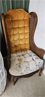 Wing Back Parlor Chair